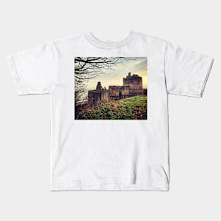 Castle Sunset Kids T-Shirt